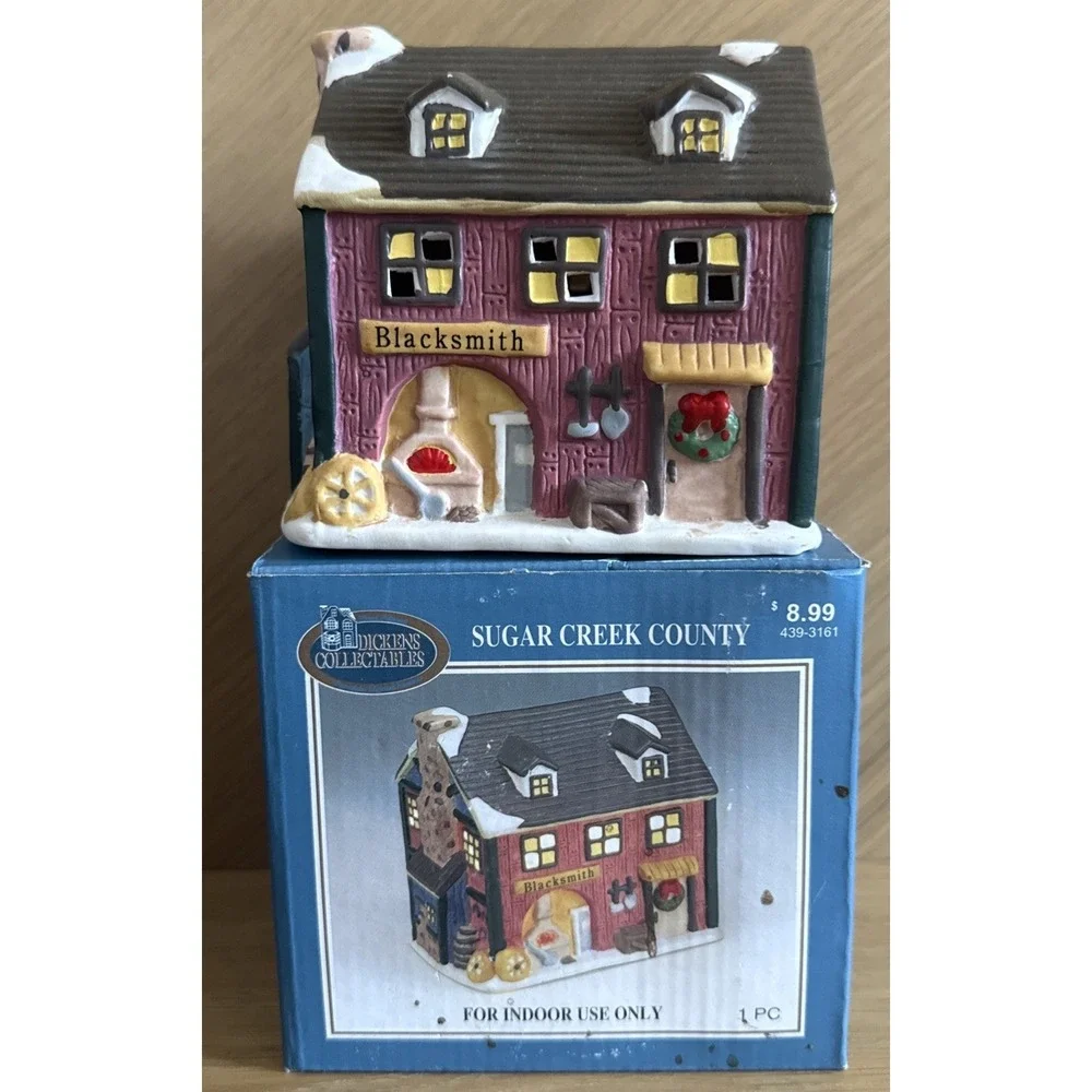Sugar Creek County Lighted Blacksmith 1995 number 439-3161 No Cord Or Light